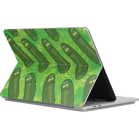 Adult Swim Rick and Morty Pickle Rick Pattern Surface Laptop Studio Skin